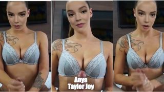 Amateur Asian Anya Taylor-Joy jerk you off Javon