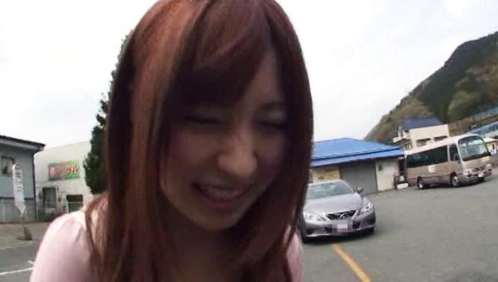 Awesome Arousing Asian teen Kokomi Naruse in outdoor car sex - 2