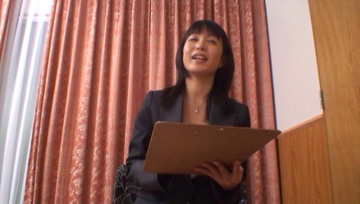 Awesome Nana Nanami hot Asian office lady gives amazing blowjob - 2