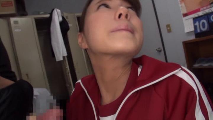 Cop Awesome Lovely Hikaru Kakitani gags on veiny rods Cfnm