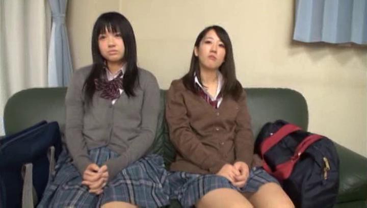 Mum Awesome Steamy foursome with hardcore Japanese schoolgirls LiveX