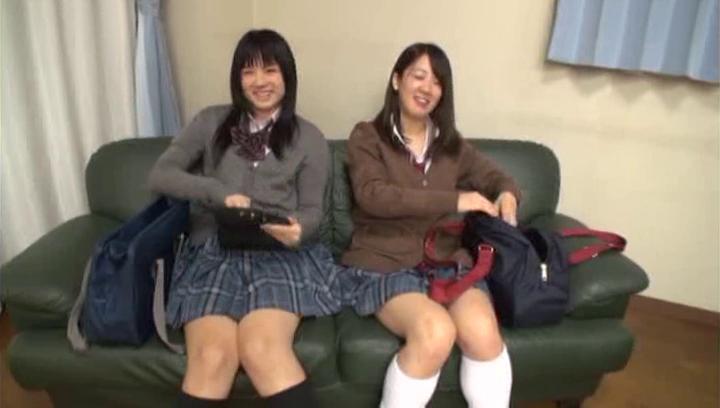 Awesome Awesome Steamy foursome with hardcore Japanese schoolgirls Bath
