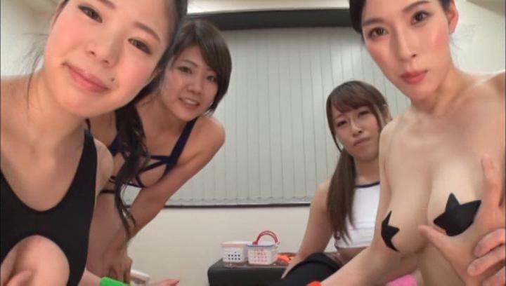 Hidden Camera Awesome Japanese brunettes like a group action Bbw