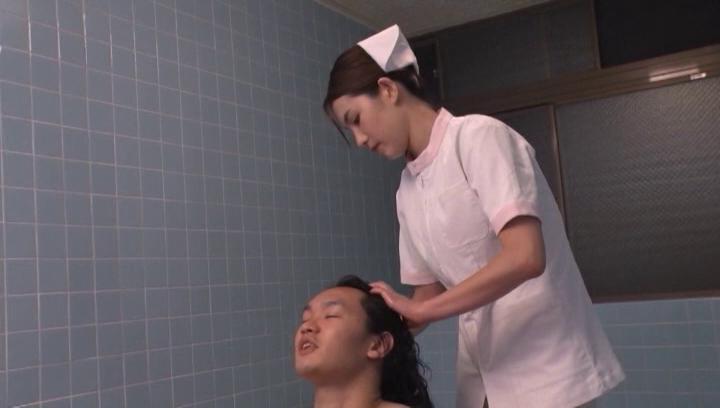 Amateur Xxx Awesome Naked nurse goes wild on cock in superb Japanese XXX Money