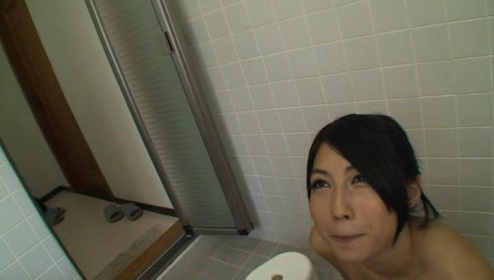 Best Blowjobs Ever Awesome Amazing milf, Saionji Reo had a shower Cowgirl