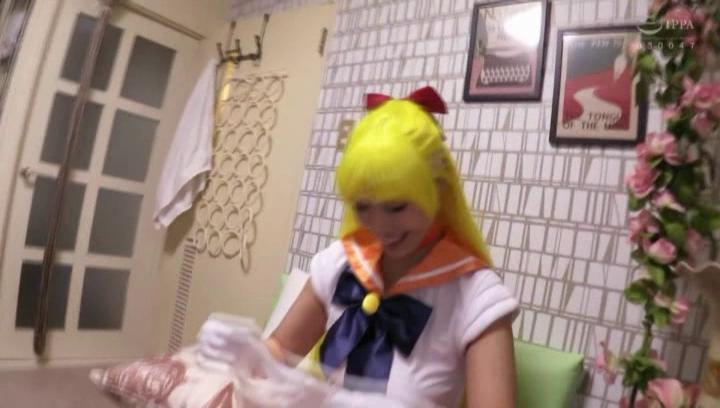 Transgender Awesome Cheerful AV model Morishita Mio enjoying cosplay sex in POV HotXXX