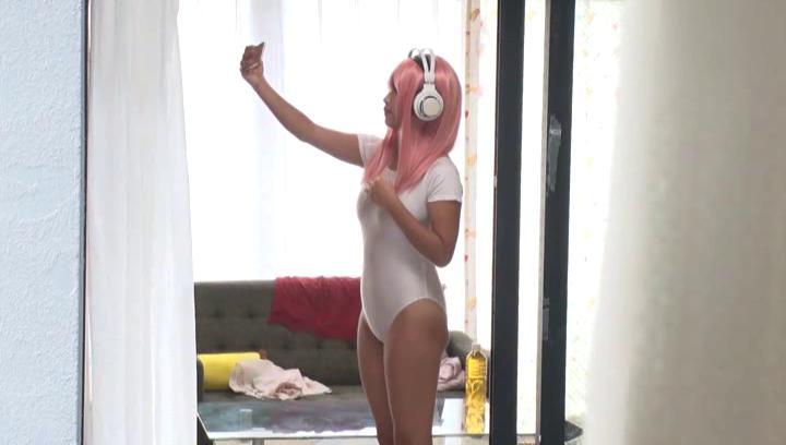 Job Awesome Kinky girlfriend Nagai Reina masturbates in a cosplay solo scene Amature Porn