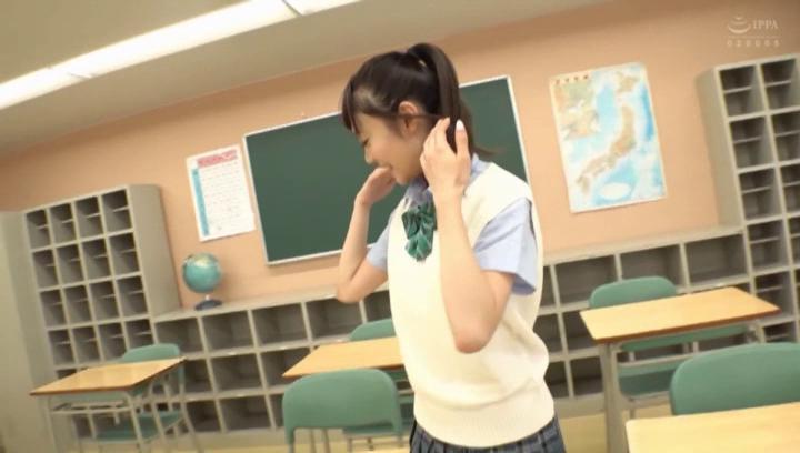 Punk Awesome Cute Japanese girl in a school uniform providng pussy to her teacher Tied