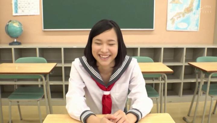 Young Petite Porn Awesome Japanese AV Model in a school uniform banged in the classroom TheSuperficial