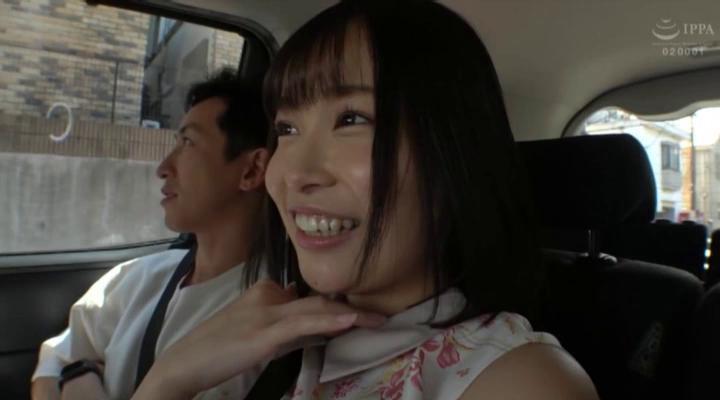 Awesome Kawai Asuna creamed on the back seat after great XXX - 1