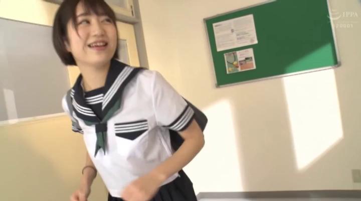 HellXX Awesome Schoolgirl Fujie Shiho got cum in mouth Clitoris