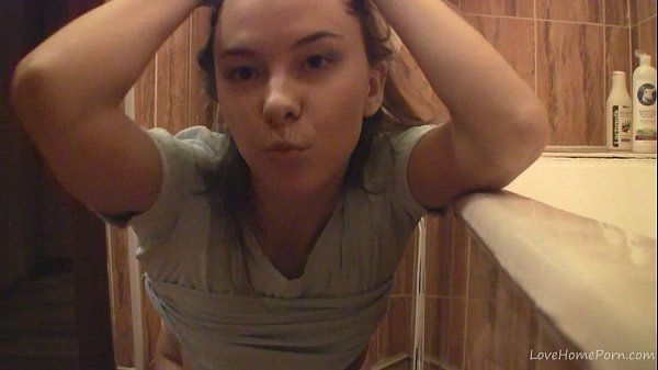 Vip Klara teasing nude in the bathroom Assgape
