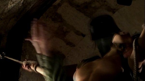 BDSM model Alex Zothberg punished by a soldier in basement1 - 2
