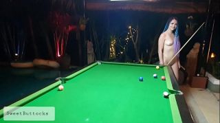 ucam Two naked shameless sluts play billiards Hdporner