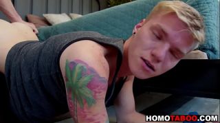 Les Pervy gay boy bareback anal fucked by his stepbrother BlogUpforit