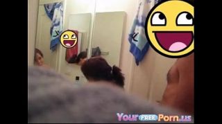 Humiliation Pov Bf fucks his girl hard in the bathroom and bed Boobies
